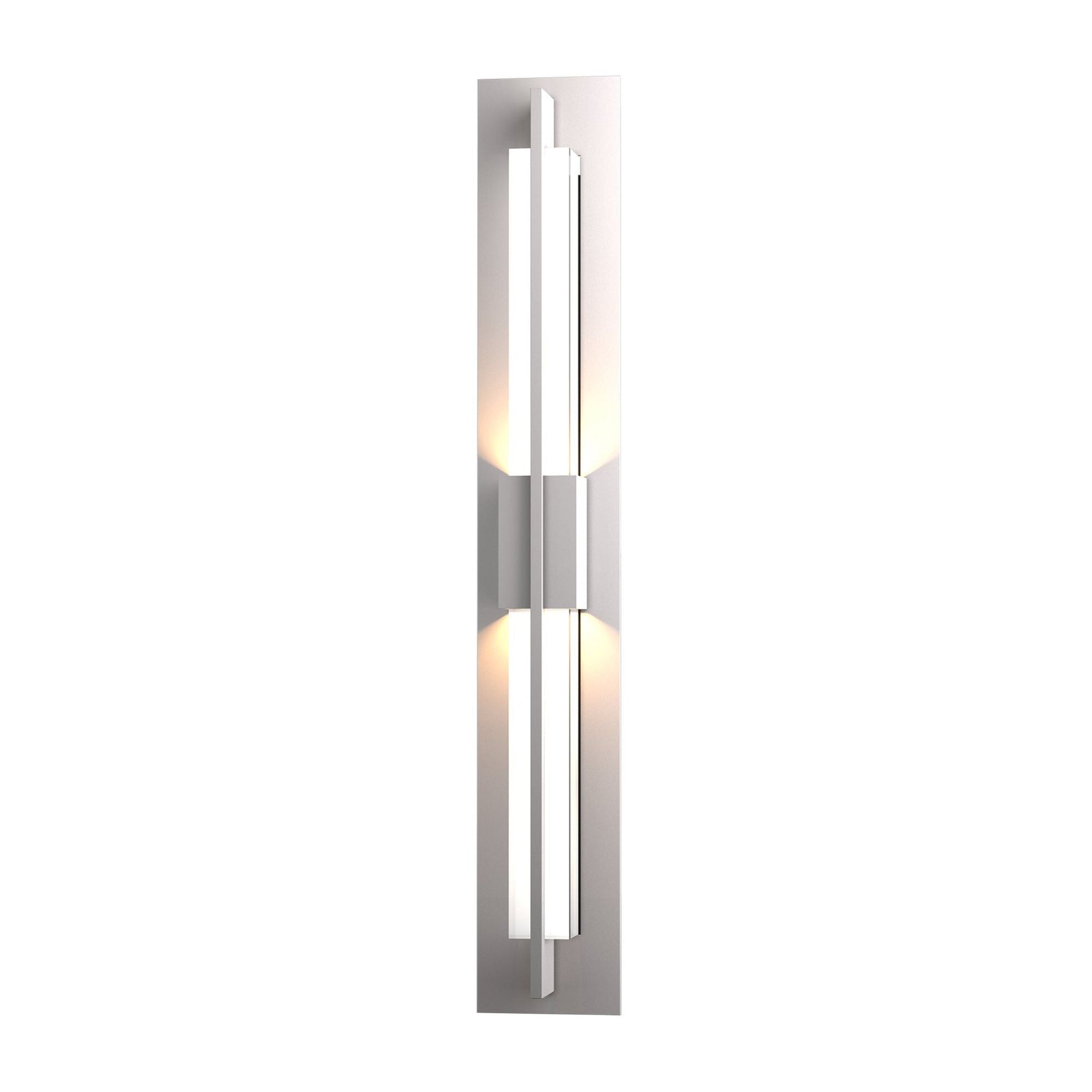 Double Axis LED Outdoor Sconce LED Clear Glass (ZM) in Coastal Burnished Steel