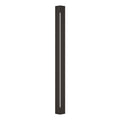 Gallery Large Outdoor Sconce 2-Light White Acrylic (ZZ) in Oil Rubbed Bronze