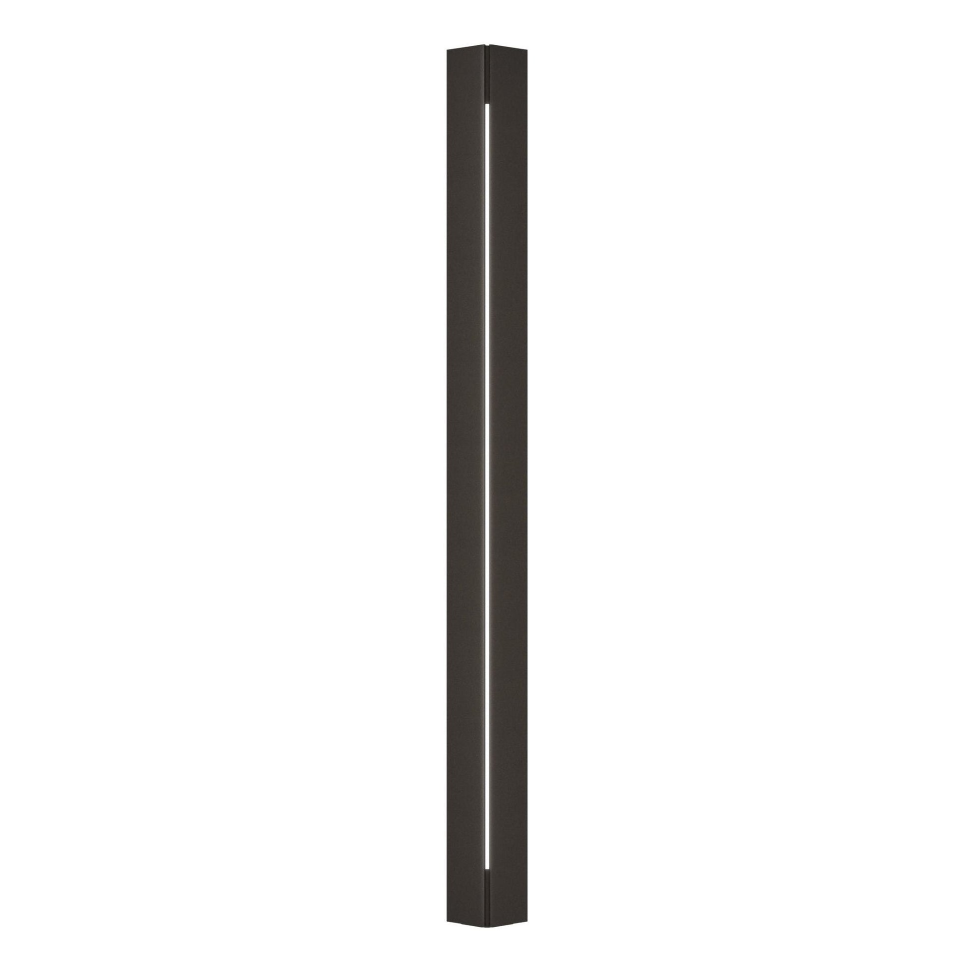Gallery Large Outdoor Sconce 2-Light White Acrylic (ZZ) in Oil Rubbed Bronze