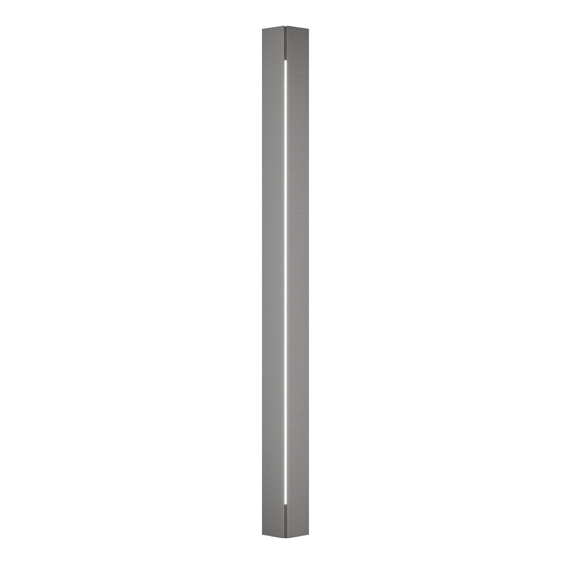 Gallery Large Outdoor Sconce 2-Light White Acrylic (ZZ) in Coastal Burnished Steel