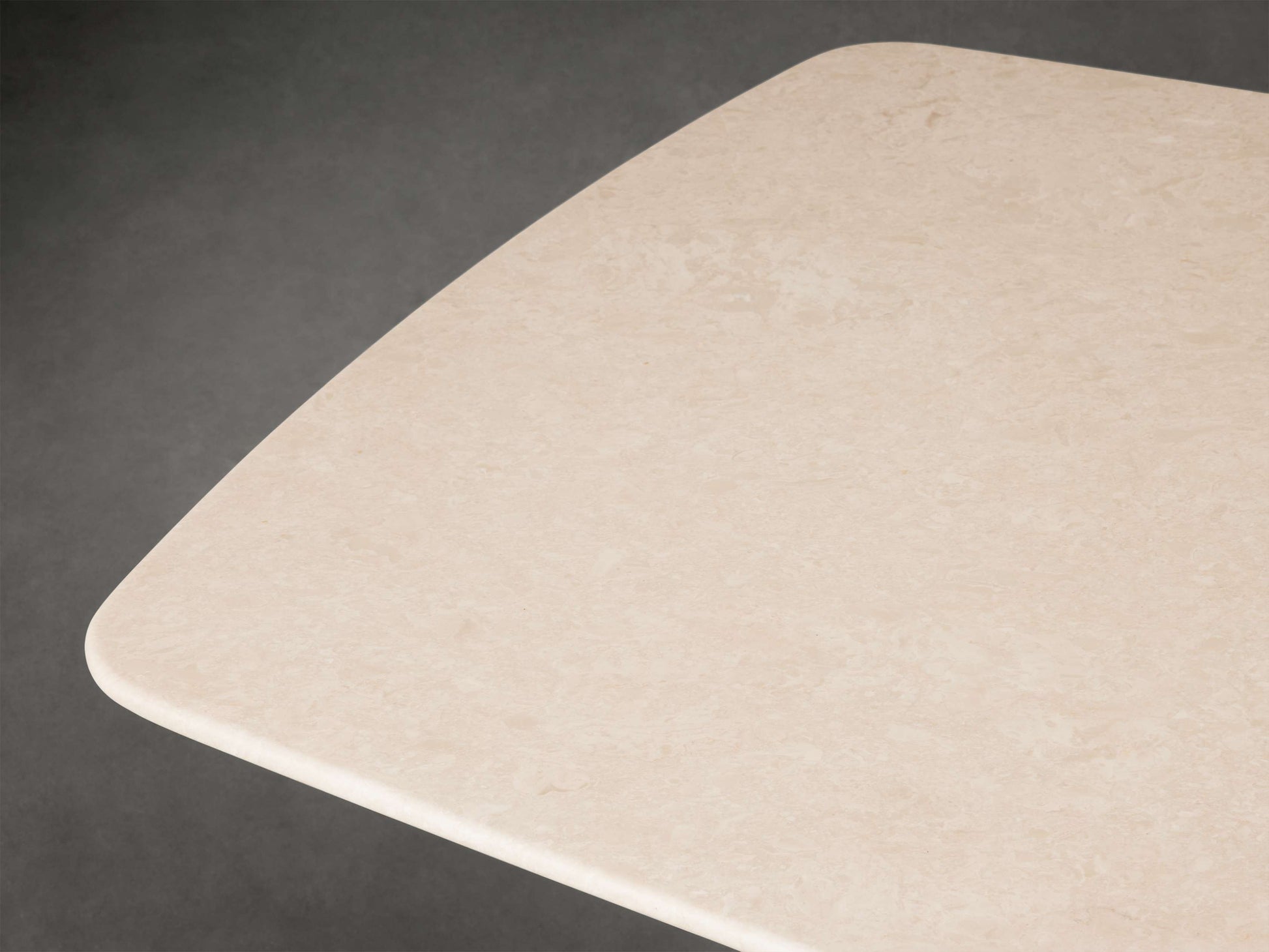 Saint Germain Stone Dining Table with Rennes Base
