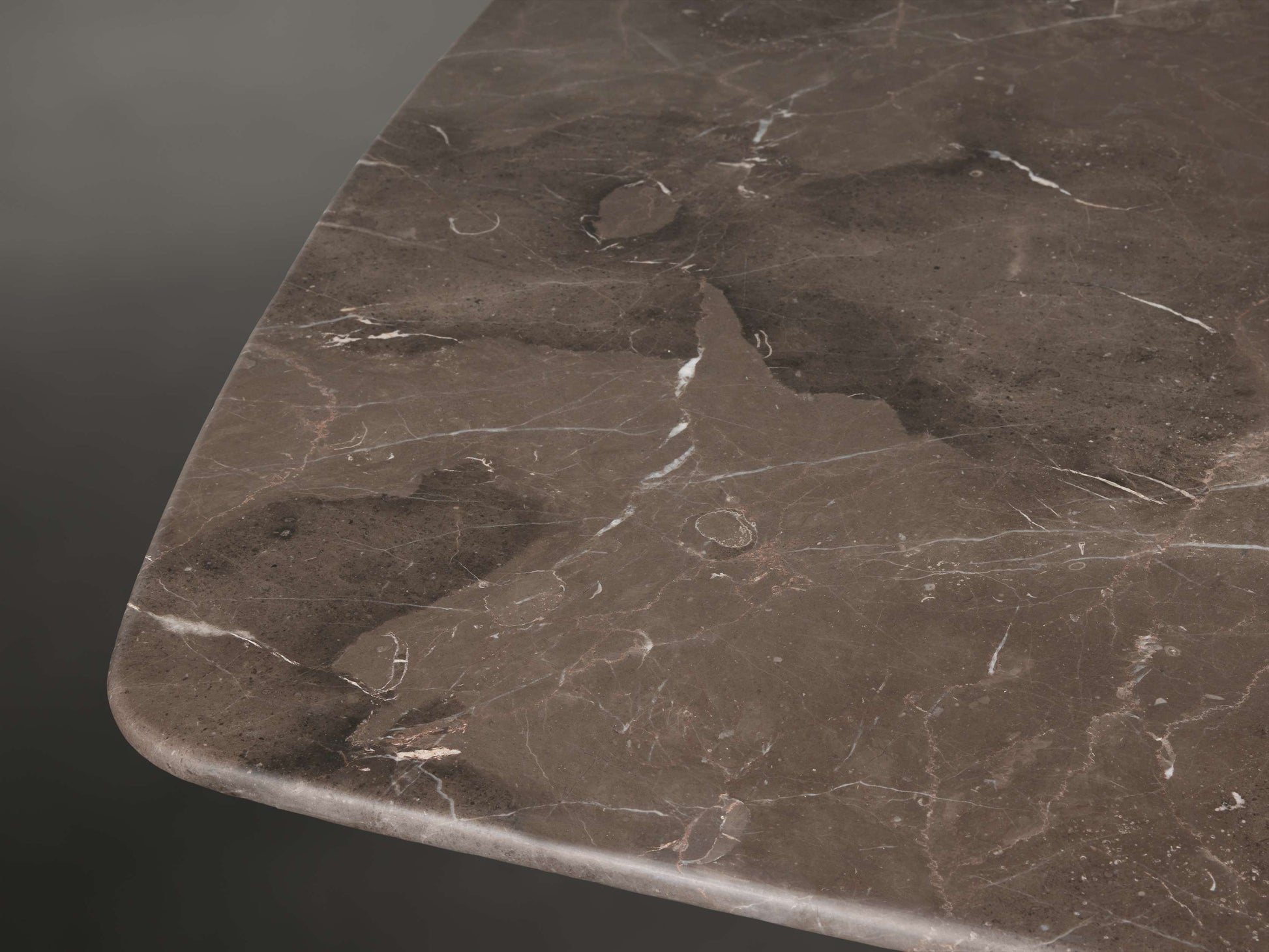 Saint Germain Stone Dining Table with Rennes Base