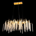 Branching Crystal Chandelier