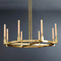 Cannele Round Chandelier 48" For Living Room