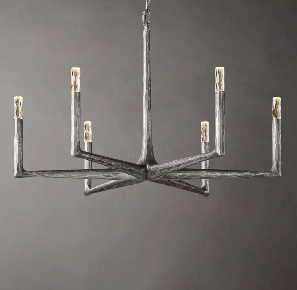 Thaddeus Round Chandelier 36" For Living Room