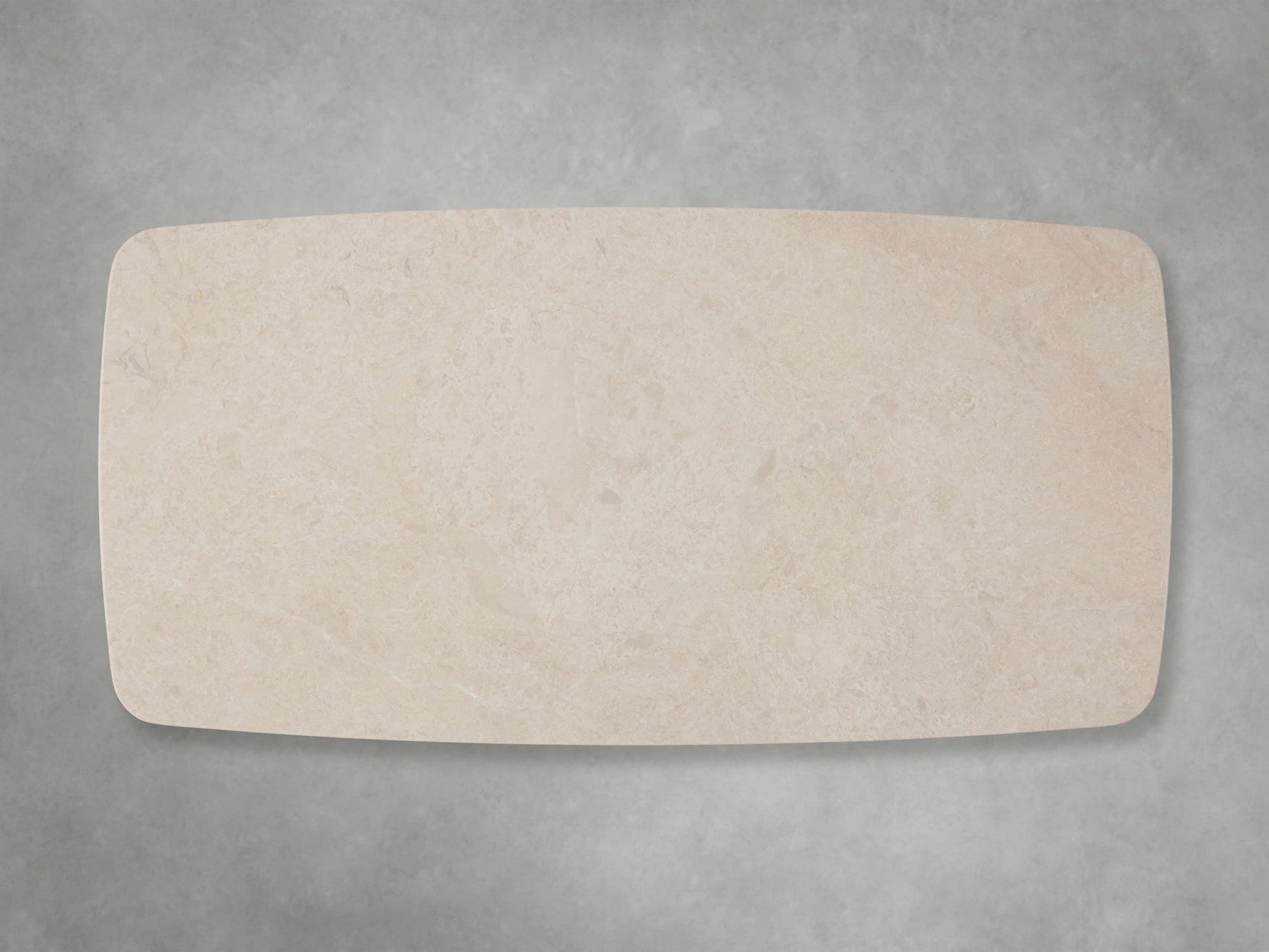 Saint Germain Stone Top Coffee Table with Wood Clement Base