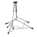 Divergence Outdoor Pendant 6-Light in Coastal Dark Smoke