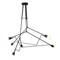 Divergence Outdoor Pendant 6-Light in Coastal Black