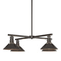 Henry Outdoor 4-Light Pendant 4-Light in Coastal Oil Rubbed Bronze