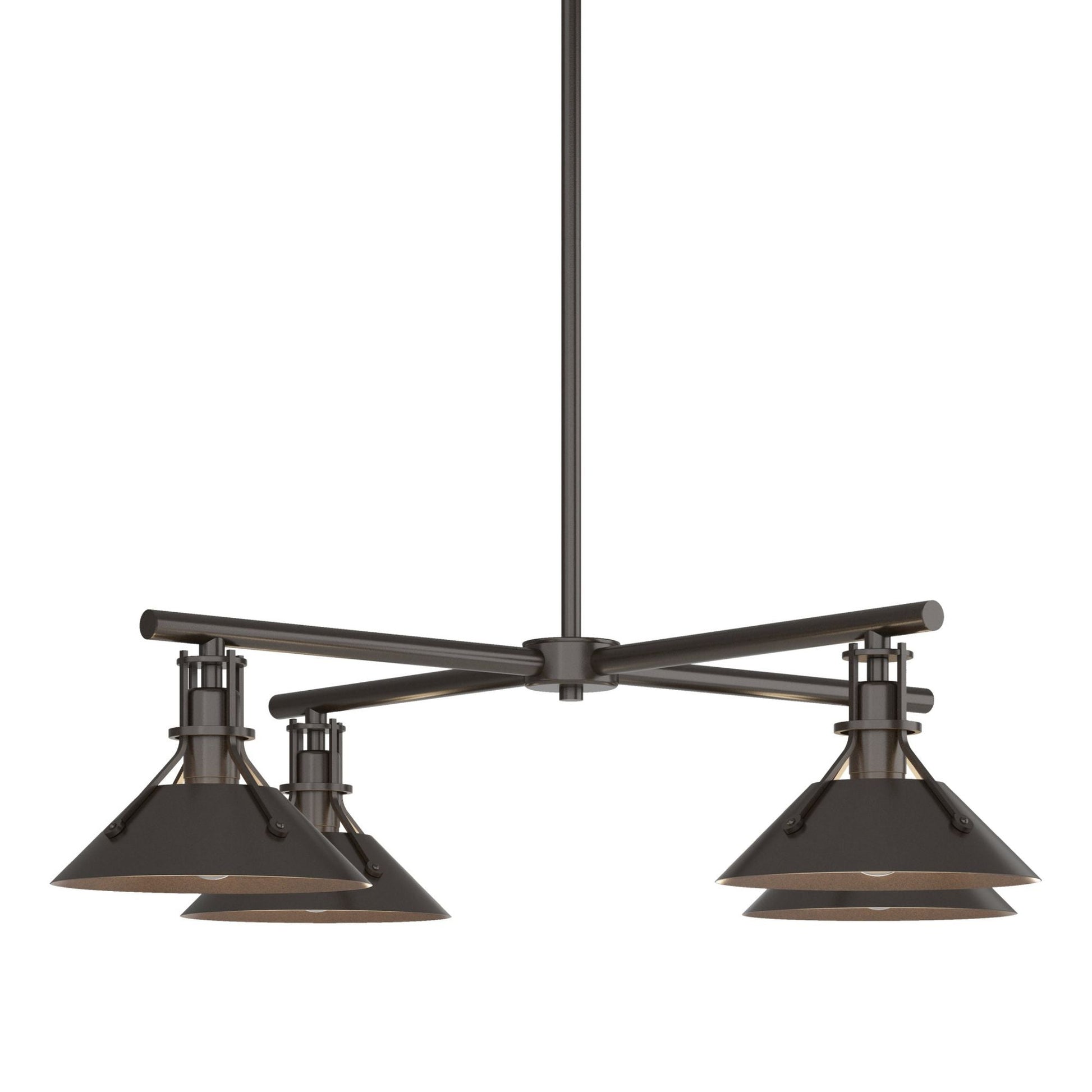Henry Outdoor 4-Light Pendant 4-Light in Coastal Oil Rubbed Bronze
