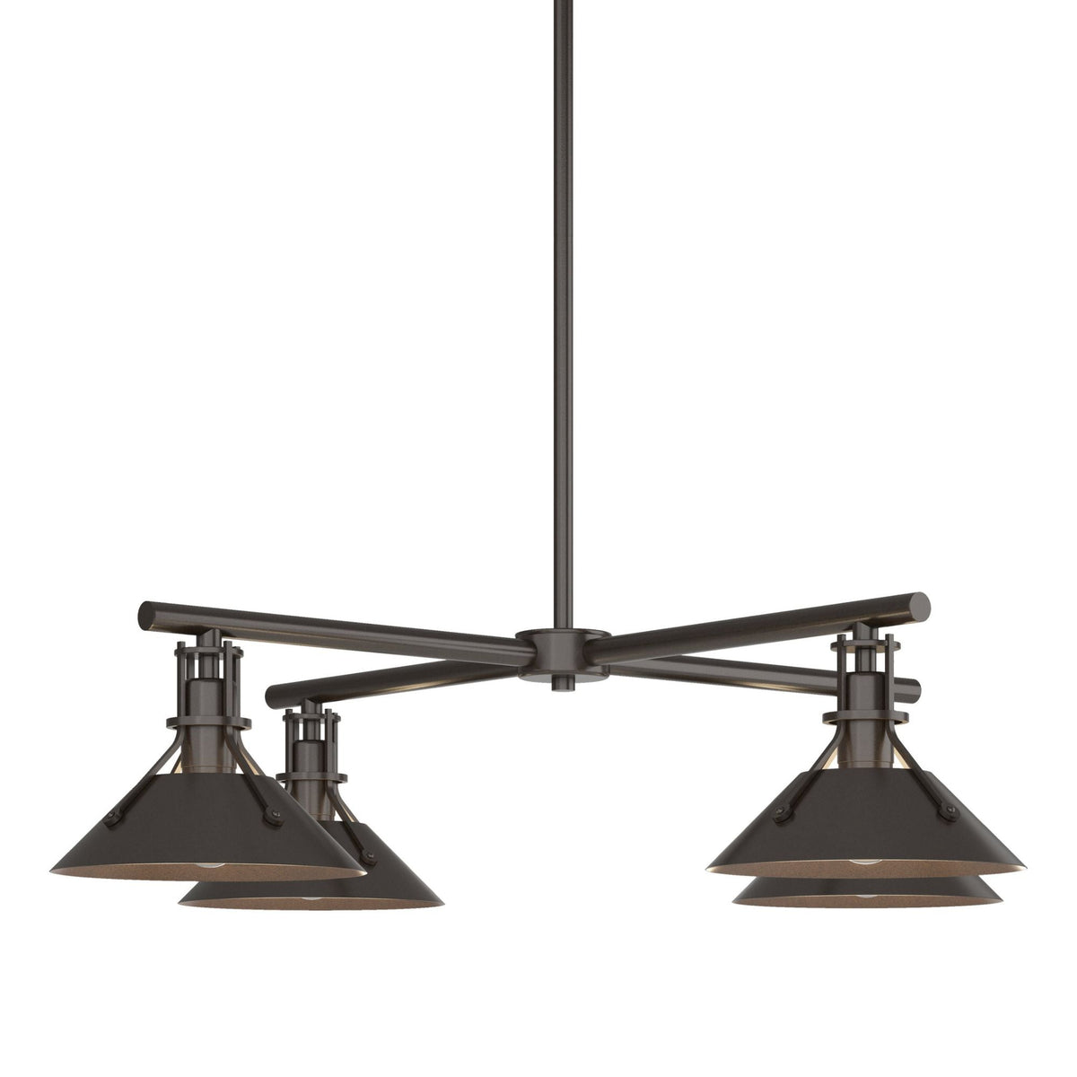 Henry Outdoor 4-Light Pendant 4-Light in Coastal Oil Rubbed Bronze