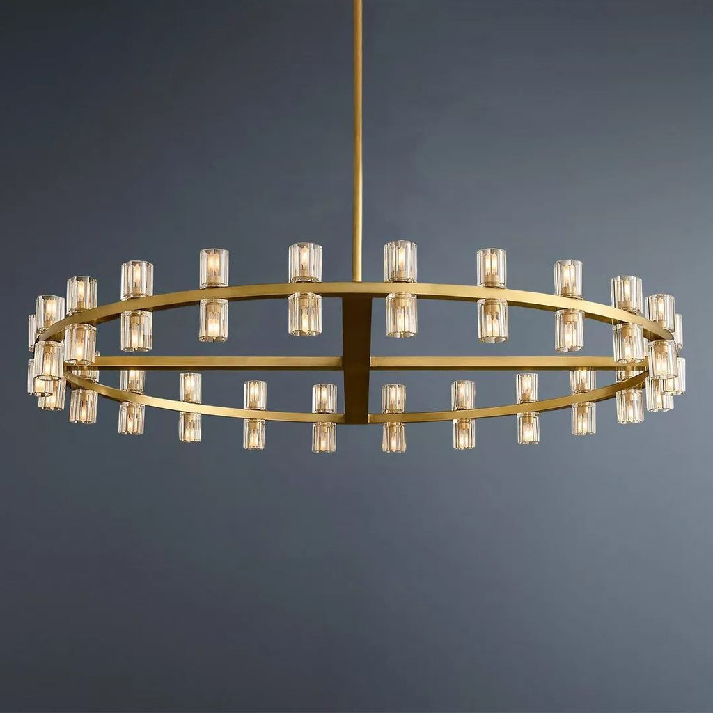 Arcachon Wine Cup Led Round Chandelier 48"