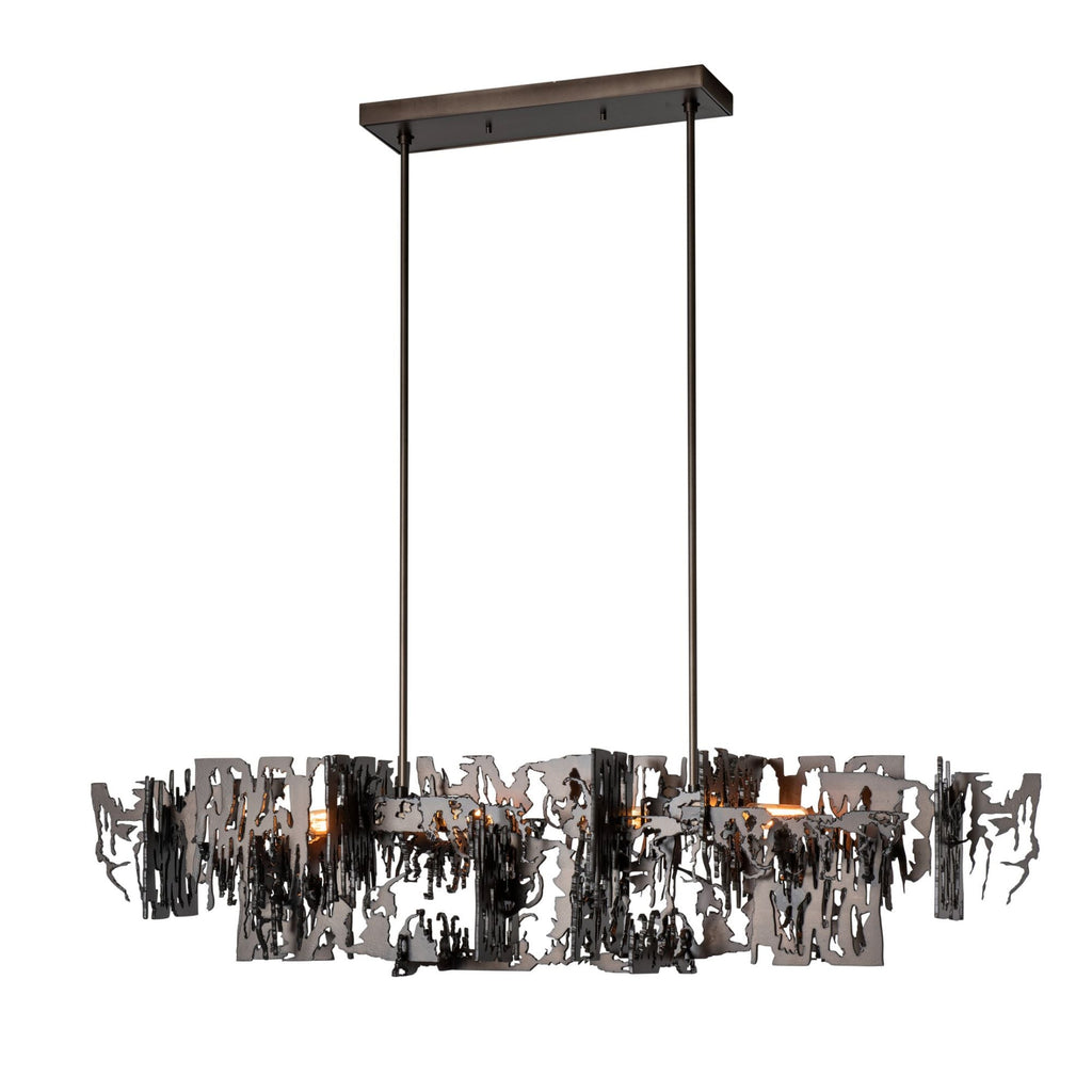 Brutus Pendant 4-Light in Dark Smoke