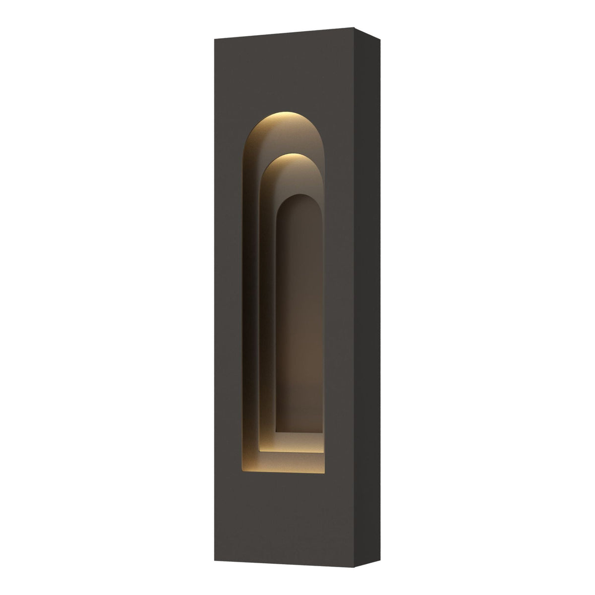 Procession Arch Small Outdoor Sconce 2-Light Coastal Dark Smoke Accent in Coastal Oil Rubbed Bronze