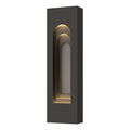 Procession Arch Small Outdoor Sconce 2-Light Coastal Burnished Steel Accent in Coastal Oil Rubbed Bronze