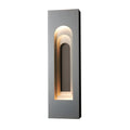 Procession Arch Small Outdoor Sconce 2-Light Coastal Oil Rubbed Bronze Accent in Coastal Burnished Steel