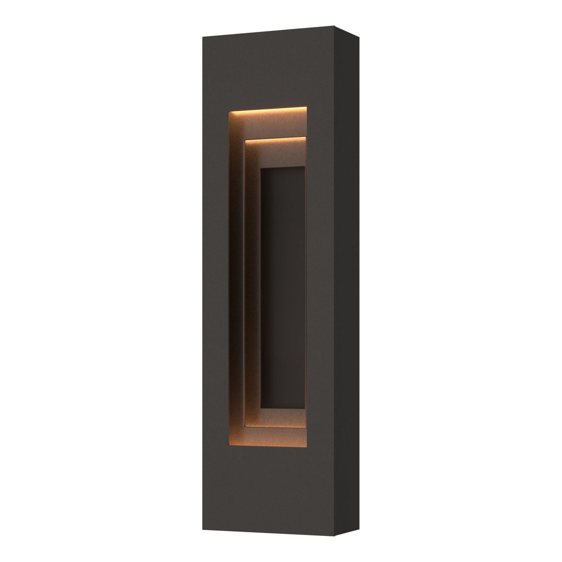 Procession Small Outdoor Sconce 2-Light Coastal Black Accent in Coastal Oil Rubbed Bronze