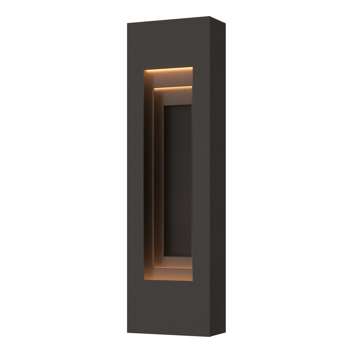 Procession Small Outdoor Sconce 2-Light Coastal Black Accent in Coastal Oil Rubbed Bronze