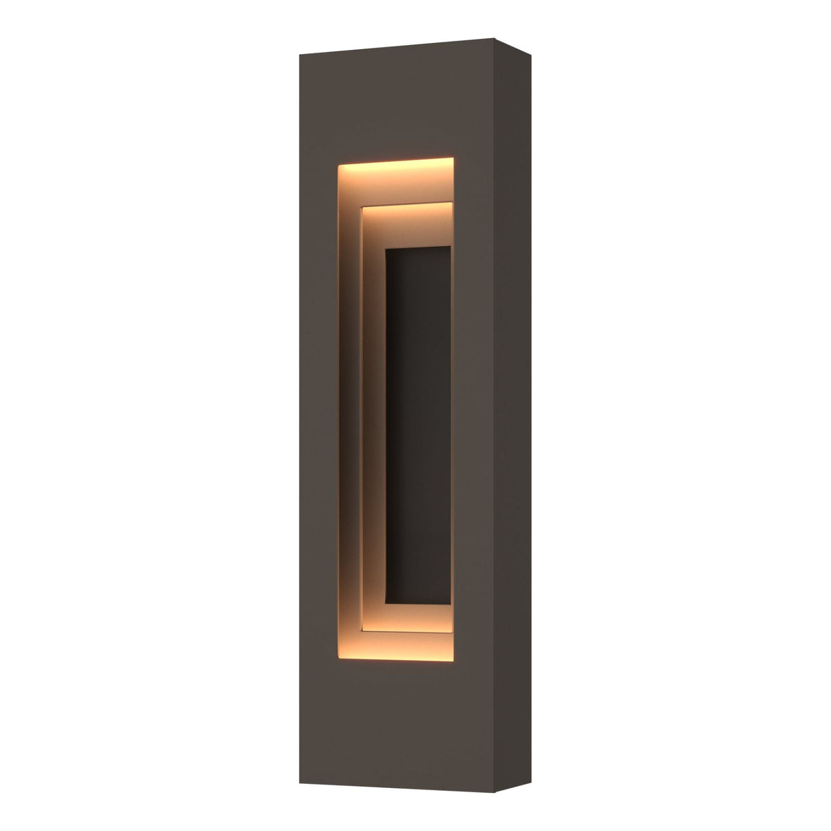 Procession Small Outdoor Sconce 2-Light Coastal Black Accent in Coastal Dark Smoke