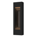 Procession Small Outdoor Sconce 2-Light Coastal Oil Rubbed Bronze Accent in Coastal Black