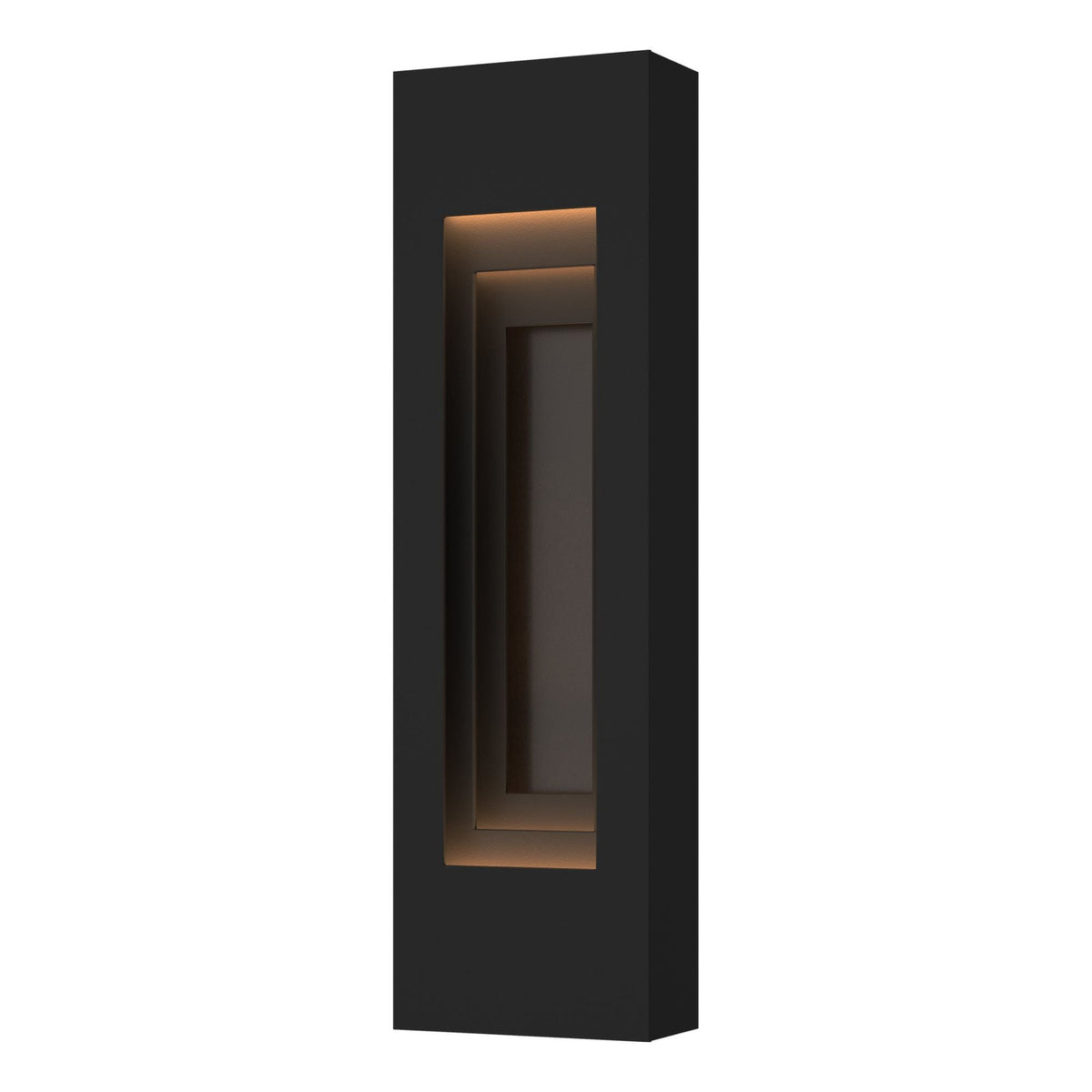 Procession Small Outdoor Sconce 2-Light Coastal Oil Rubbed Bronze Accent in Coastal Black