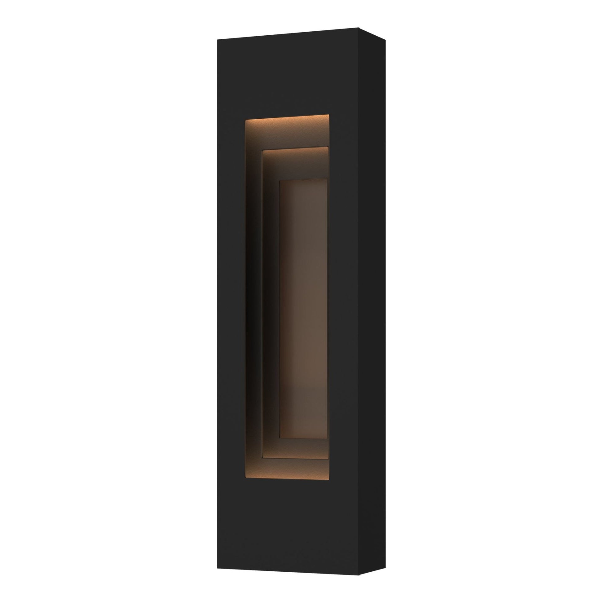 Procession Small Outdoor Sconce 2-Light Coastal Dark Smoke Accent in Coastal Black