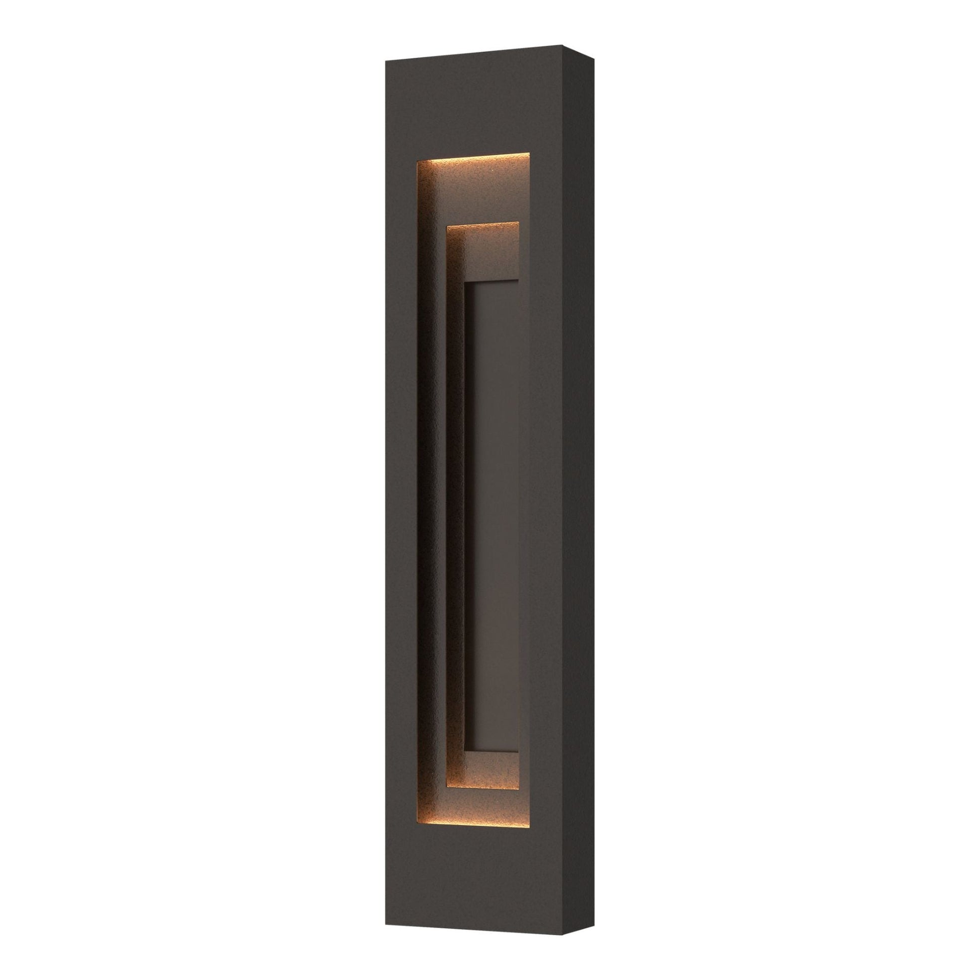 Procession Large Outdoor Sconce 2-Light Coastal Oil Rubbed Bronze Accent in Coastal Oil Rubbed Bronze