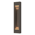 Procession Large Outdoor Sconce 2-Light Coastal Dark Smoke Accent in Coastal Dark Smoke