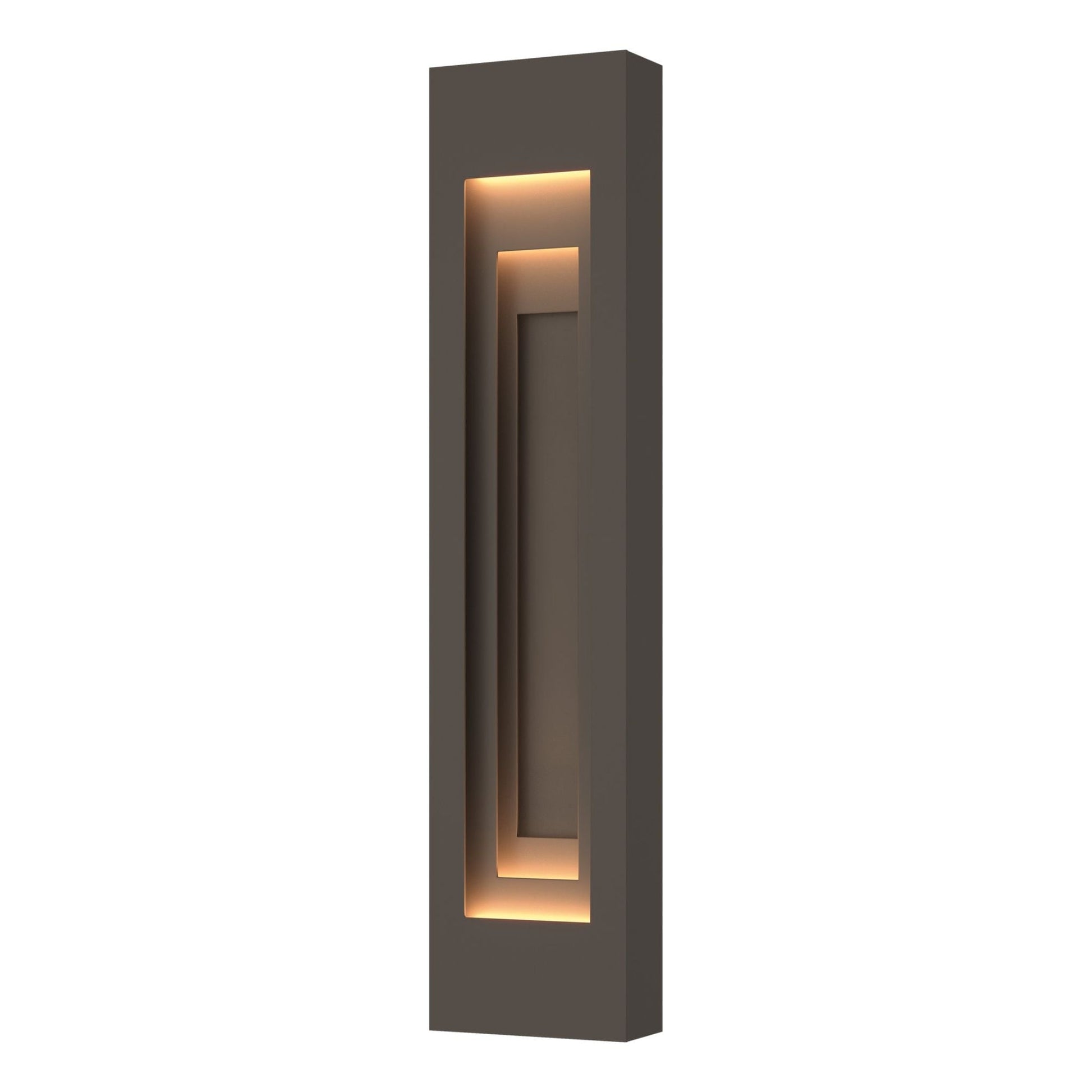 Procession Large Outdoor Sconce 2-Light Coastal Dark Smoke Accent in Coastal Dark Smoke