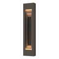 Procession Large Outdoor Sconce 2-Light Coastal Black Accent in Coastal Dark Smoke