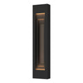 Procession Large Outdoor Sconce 2-Light Coastal Dark Smoke Accent in Coastal Black