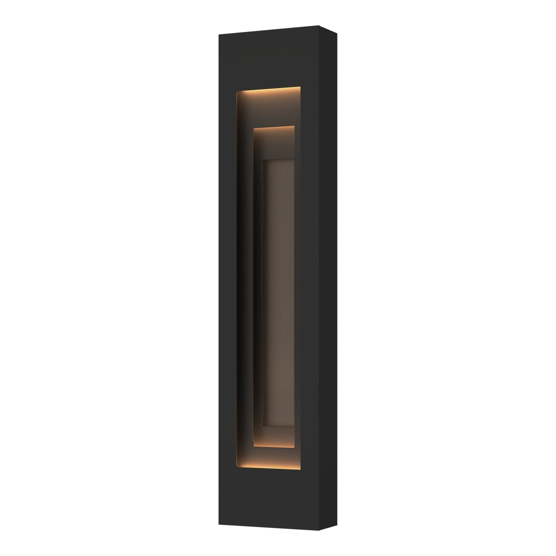 Procession Large Outdoor Sconce 2-Light Coastal Dark Smoke Accent in Coastal Black