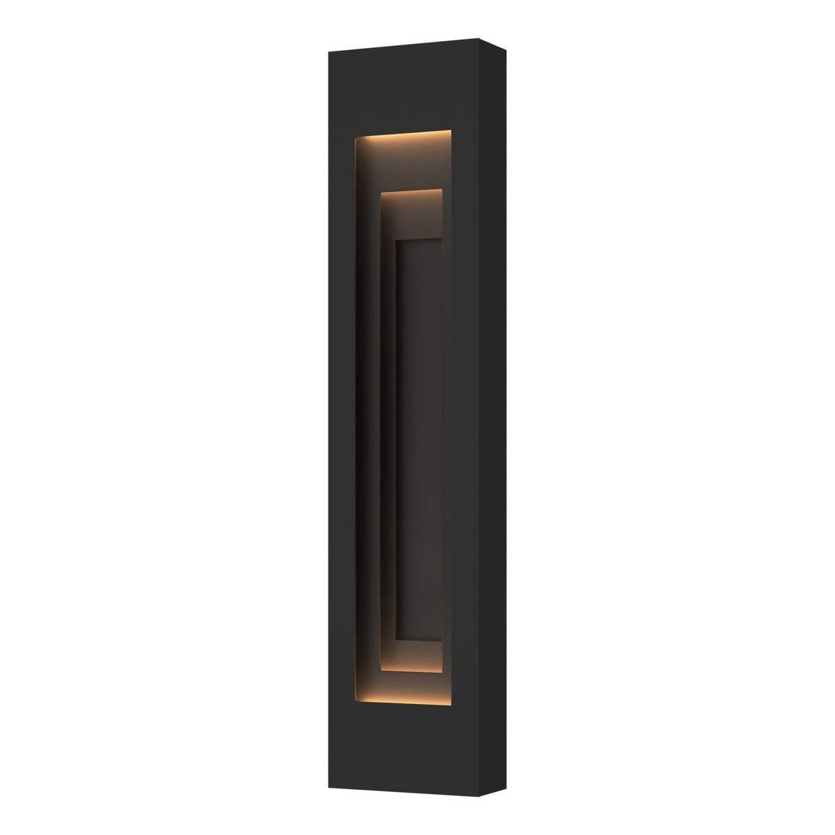 Procession Large Outdoor Sconce 2-Light Coastal Black Accent in Coastal Black