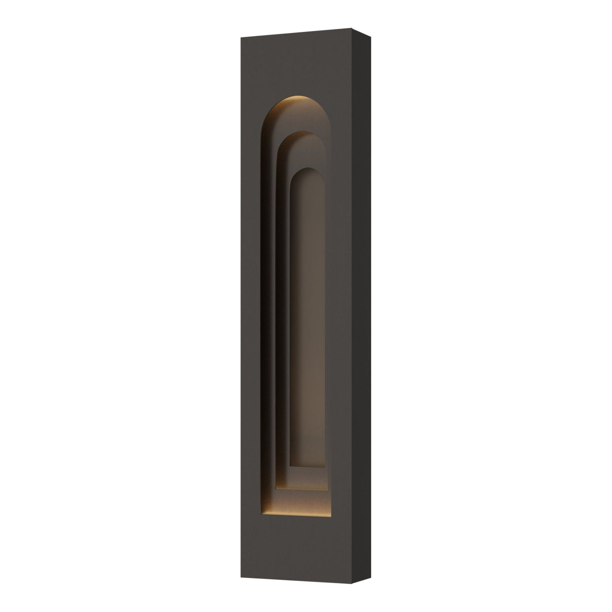 Procession Arch Large Outdoor Sconce 2-Light Coastal Dark Smoke Accent in Coastal Oil Rubbed Bronze