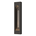 Procession Arch Large Outdoor Sconce 2-Light Coastal Burnished Steel Accent in Coastal Oil Rubbed Bronze