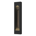 Procession Arch Large Outdoor Sconce 2-Light Coastal Dark Smoke Accent in Coastal Black