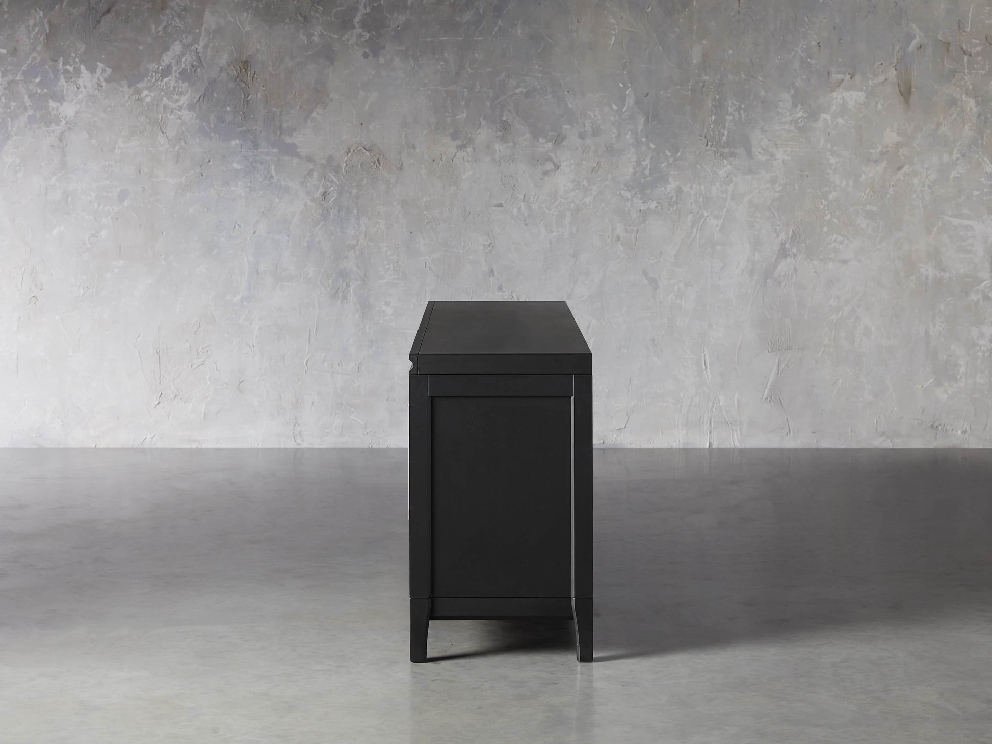 Rowan Media Console with Reeded Glass Doors