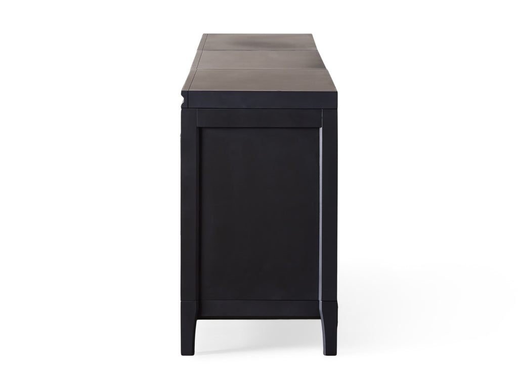 Rowan Modular Reeded Glass Media Console