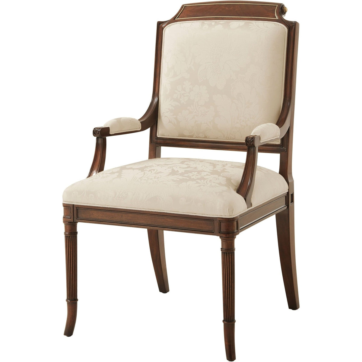 Theodore Alexander The English Cabinetmaker Atcombe Armchair - Set of 2