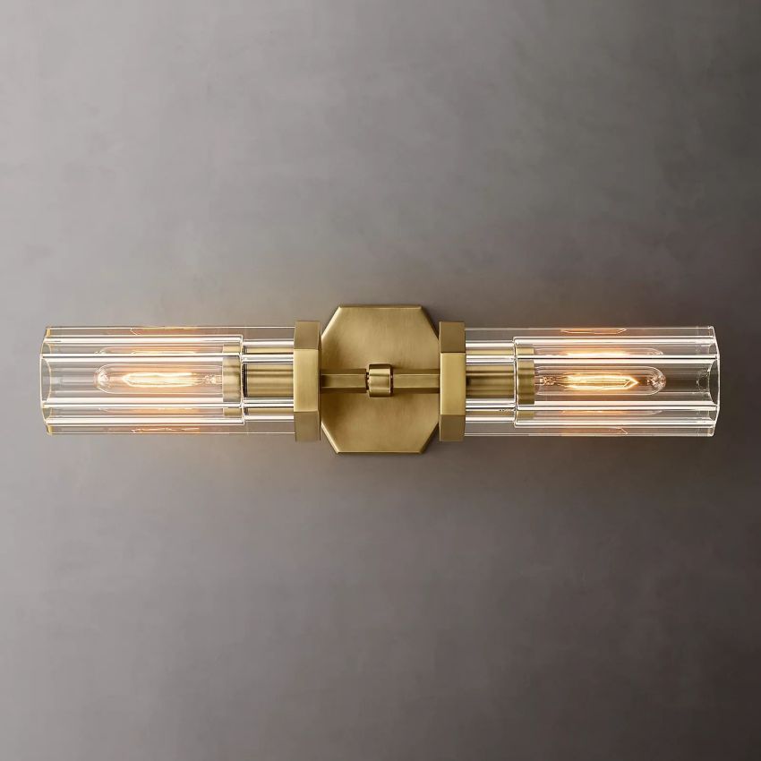 Bamcee Short Linear Wall Sconce  19"W Modern Wall Lamp