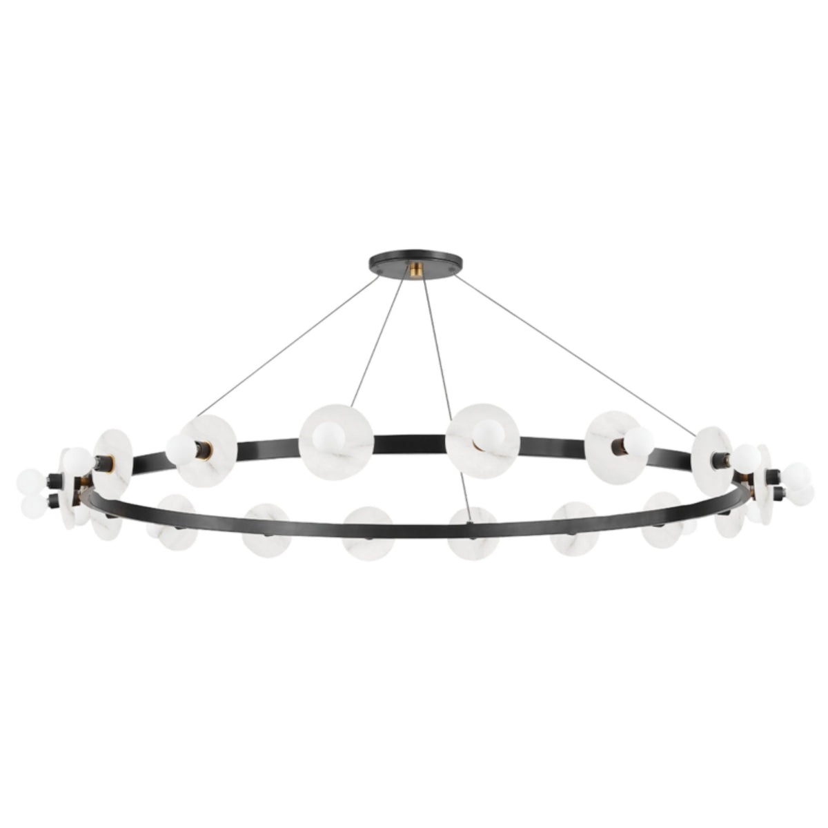 Austen 18-Light Chandelier in Aged Old Bronze 58L x 58W x 4.75H