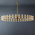 Arcachon Wine Glasses Led Round Crystal  Chandelier 60"