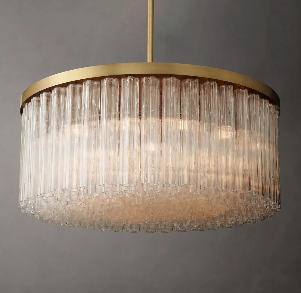 CIELO Round Chandelier 48" For Living Room