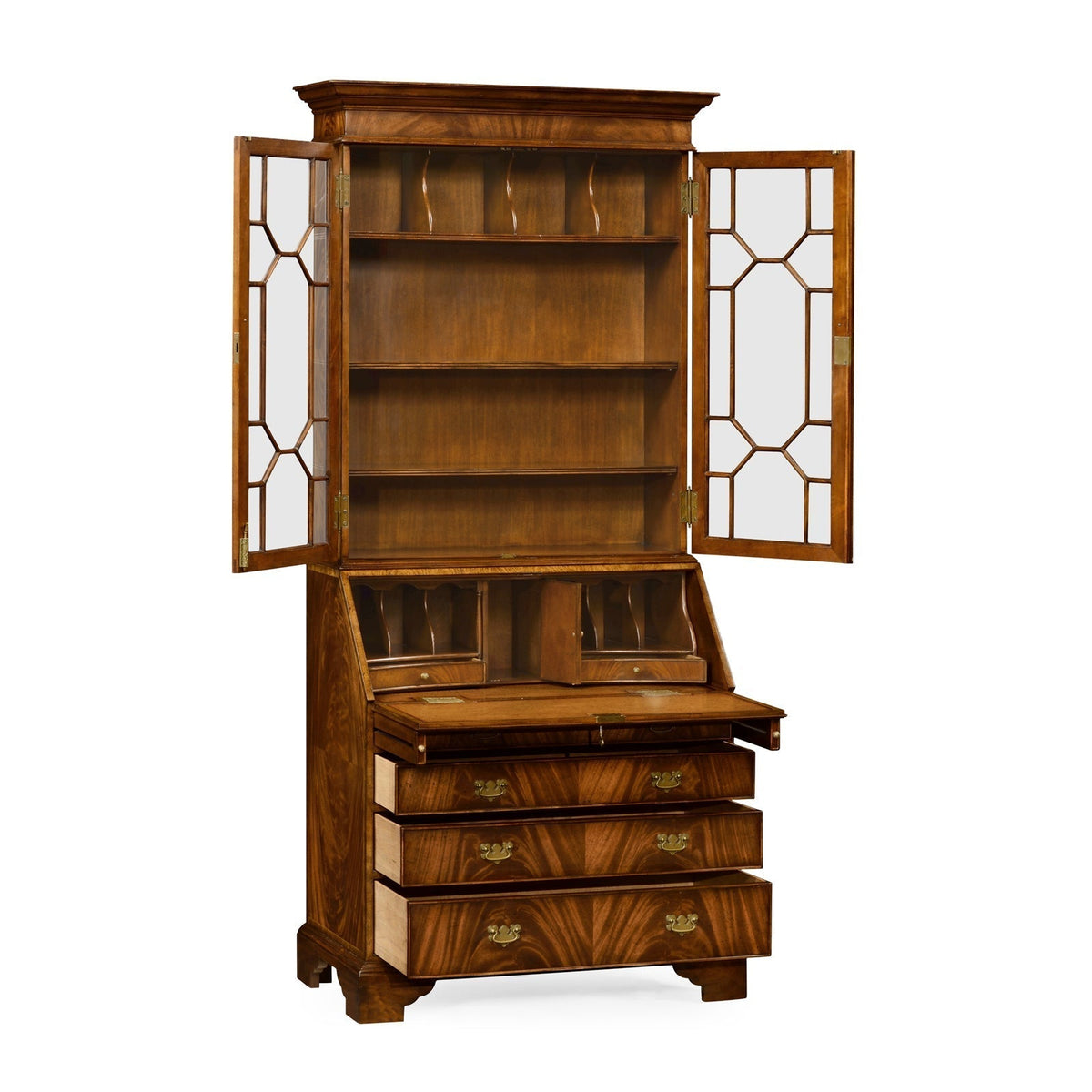 Jonathan Charles Buckingham Georgian Secretary Cabinet (492260-MAH)