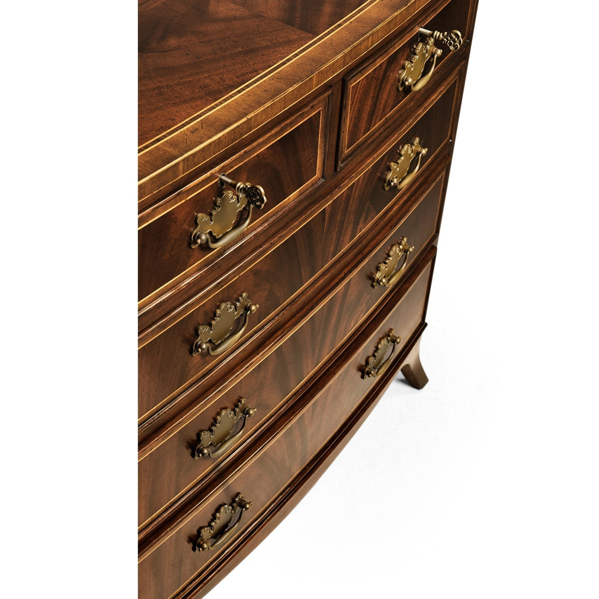 Jonathan Charles Buckingham Bedside Chest of Drawers (492262-MAH)