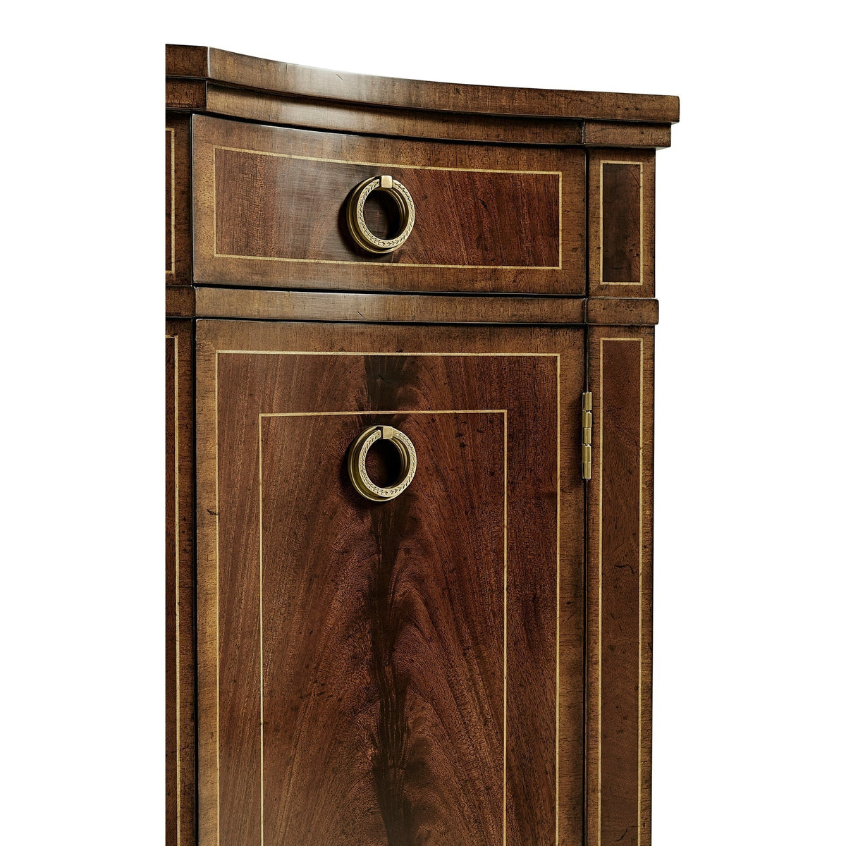 Jonathan Charles Buckingham Serpentine Sideboard (494662-MAH)