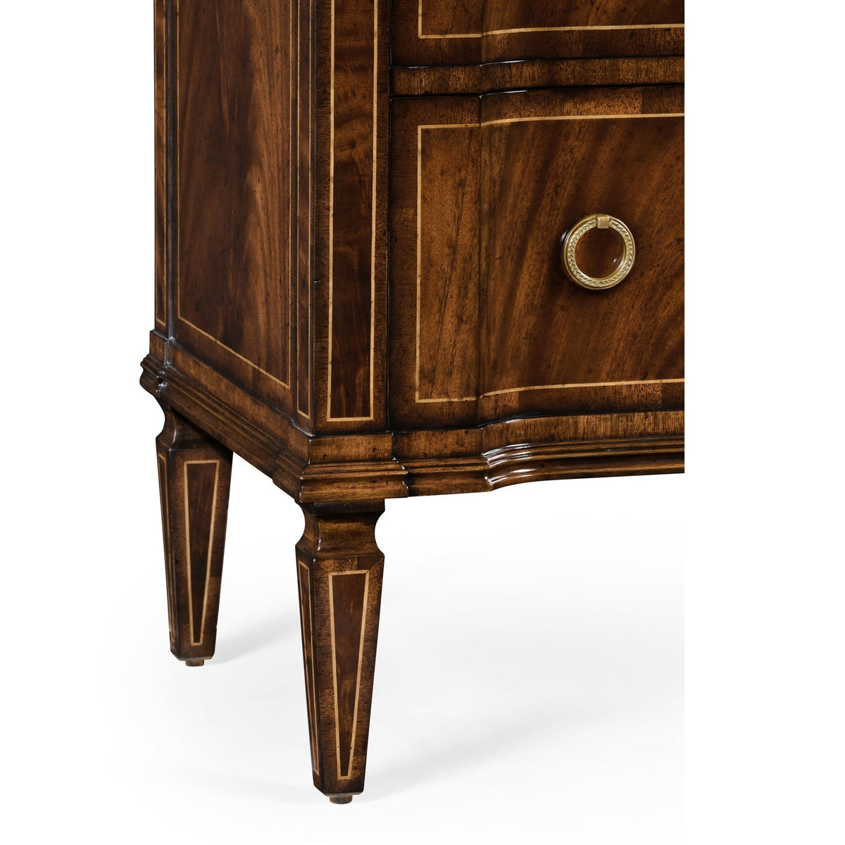 Jonathan Charles Buckingham Reverse Breakfront Chest of Drawers (494844-MAH)