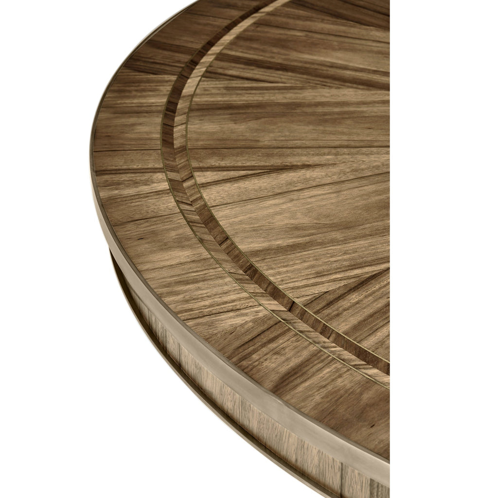 Jonathan Charles Hamilton Round Dining Table (496000-72L-PGA)