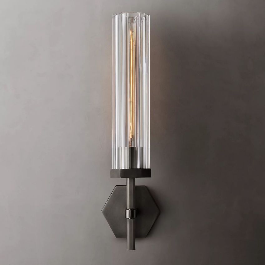 Bamcee Single Head Long Wall Sconce 19"H Modern Wall Lamp
