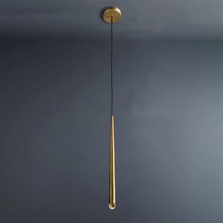 Modern Personalized Brass Pendant Light